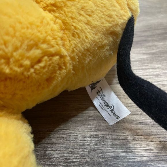 Disney Parks 14” Pluto Stuffed Animal Plush - Picture 5 of 6